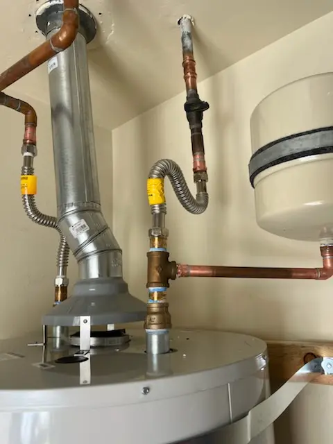 Water heater installation and plumbing repair in Buellville